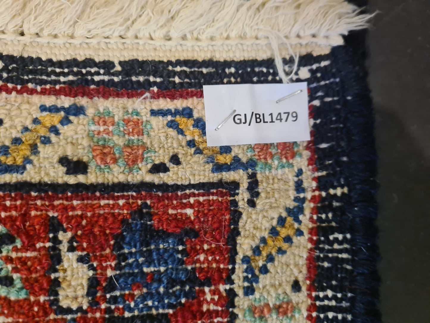 Perserteppich Orientteppich Handgeknüpfter Teppich Hamedan Läufer 467x87cm