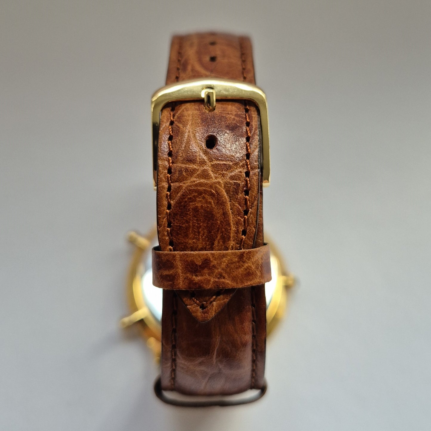 Pulsar Herrenarmbanduhr – Chronograph mit Tachymeter und Lederarmband