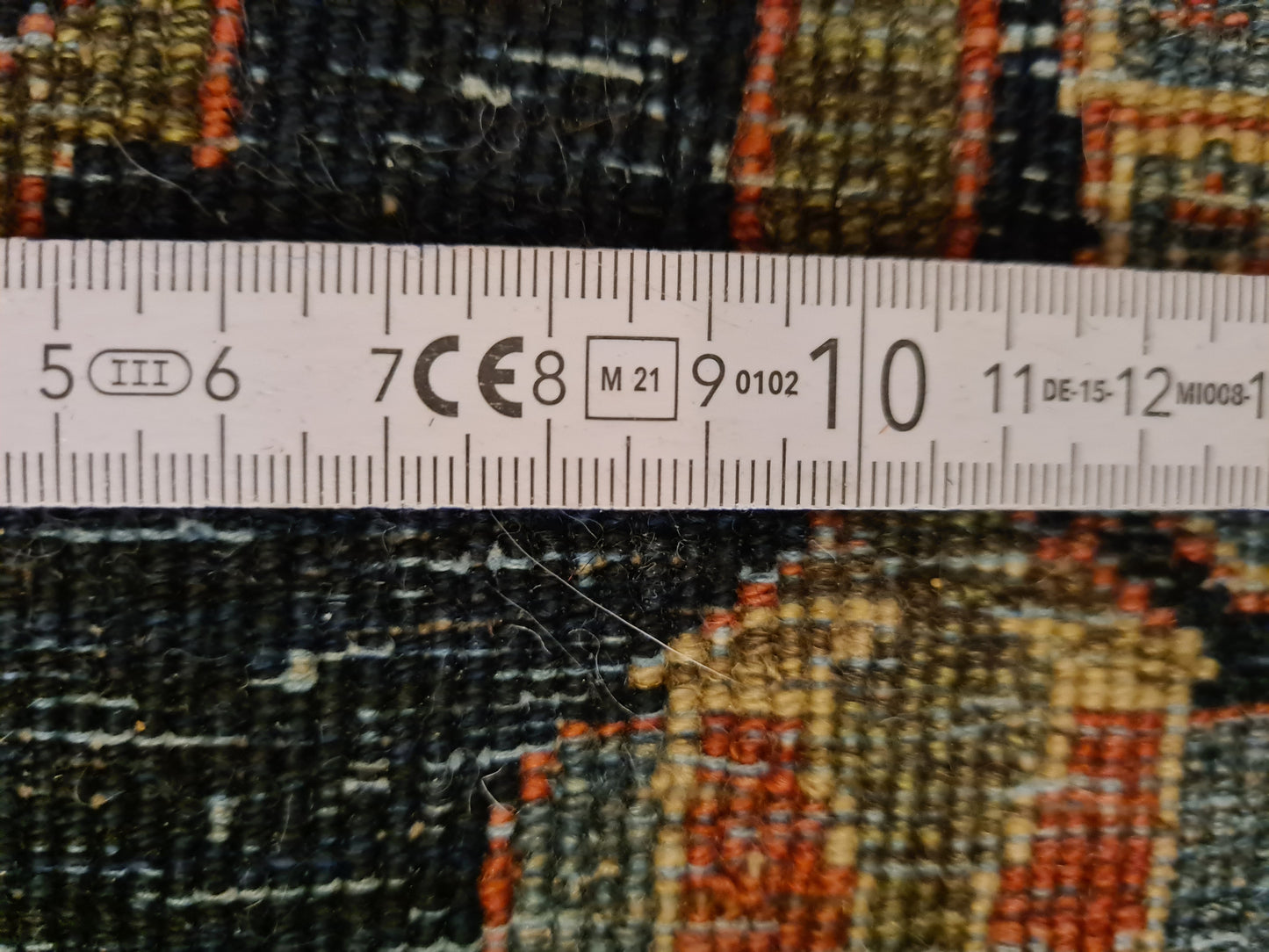 Perserteppich Orientteppich Handgeknüpfter Sarough Fergahan antik 200x118cm