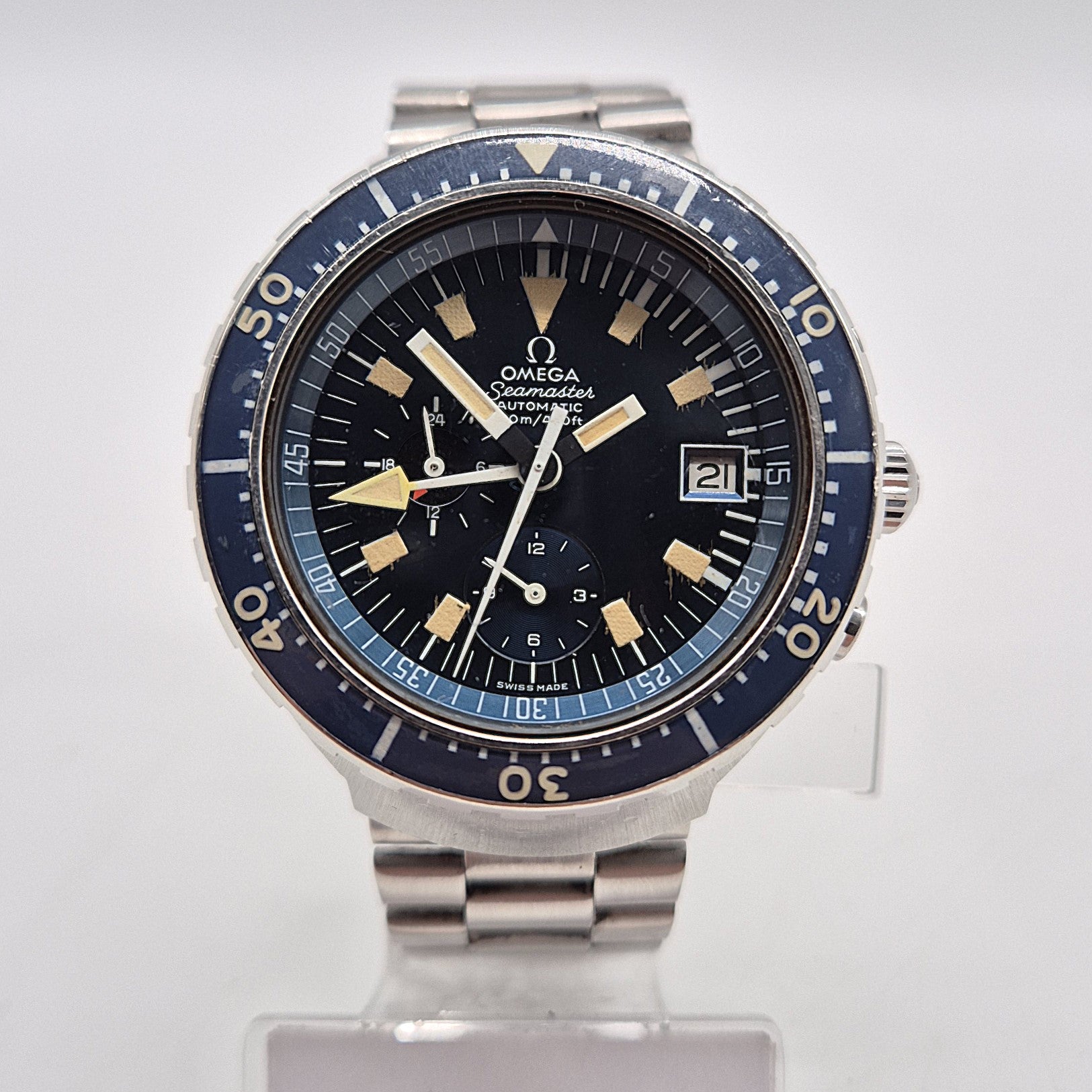 Omega Seamaster 120m Chronograph – Taucheruhr mit legendärer