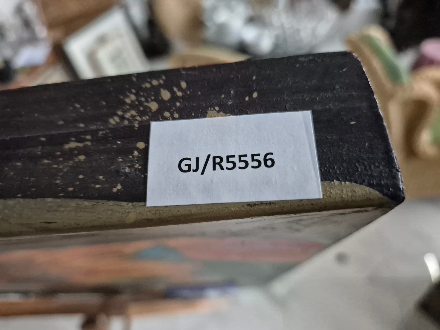 Acrylgemälde Dekorativ Schamane Boho Chic Handsigniert 83,5x93,5cm