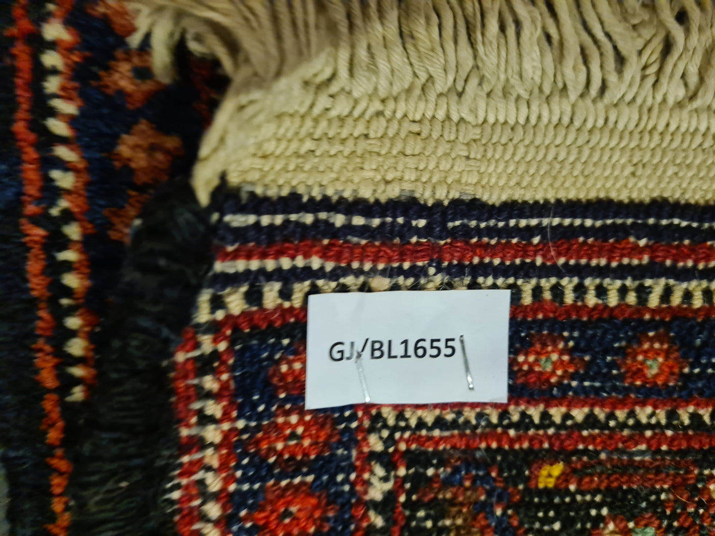 Perserteppich Orientteppich Handgeknüpfter Teppich Senneh Bidjar 160x121cm