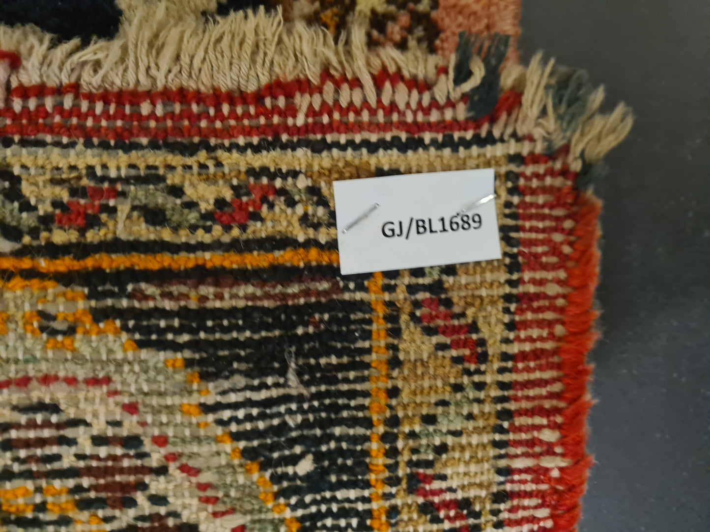 Perserteppich Orientteppich Handgeknüpfter Teppich Malaya antik 210x138cm