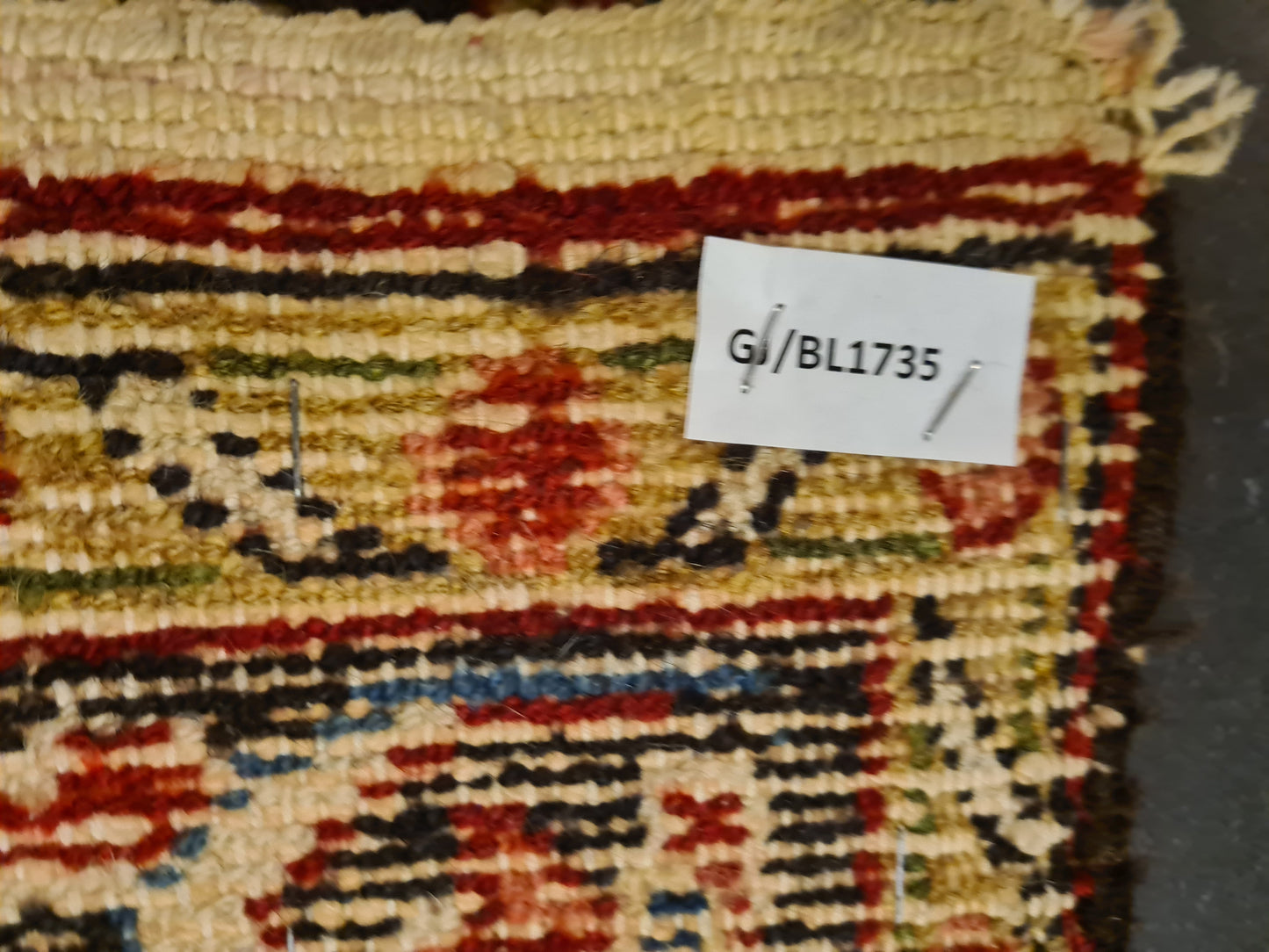 Perserteppich Orientteppich Handgeknüpfter Teppich Malaya antik 156x100cm