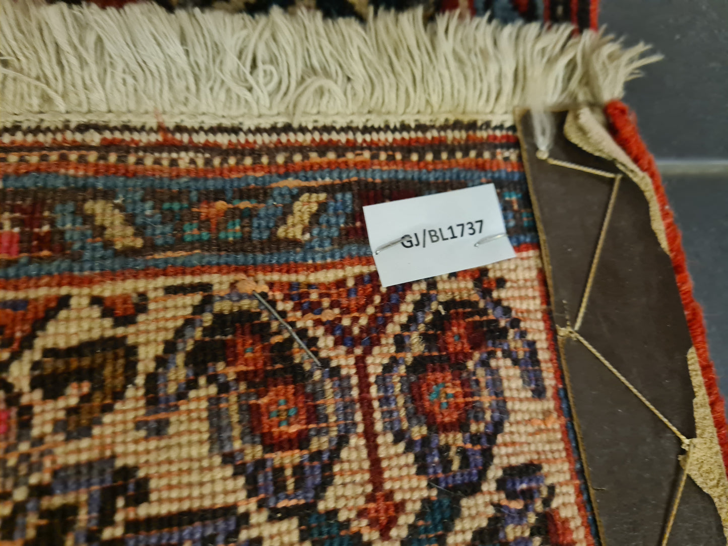 Perserteppich Orientteppich Handgeknüpfter Teppich Feiner Bidjar 100x71cm