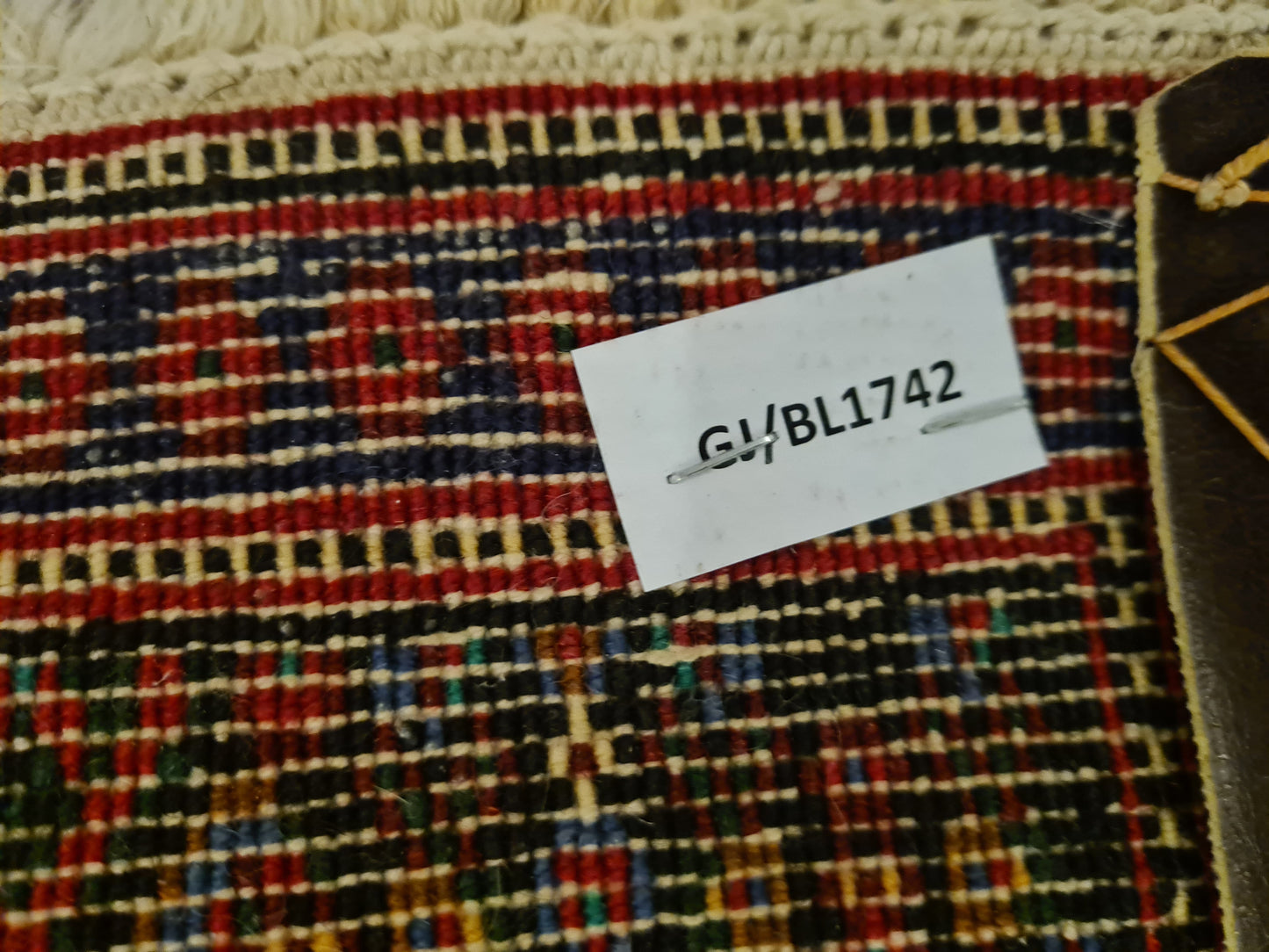 Perserteppich Orientteppich Handgeknüpfter Teppich Bidar fein 91x56cm