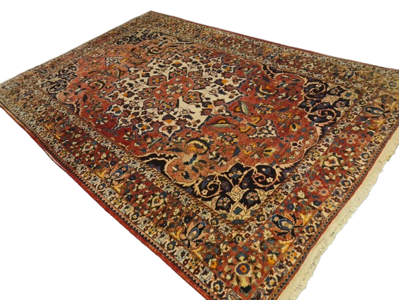 Perserteppich Orientteppich Handgeknüpfter Teppich Bachtiar fein 330x215cm