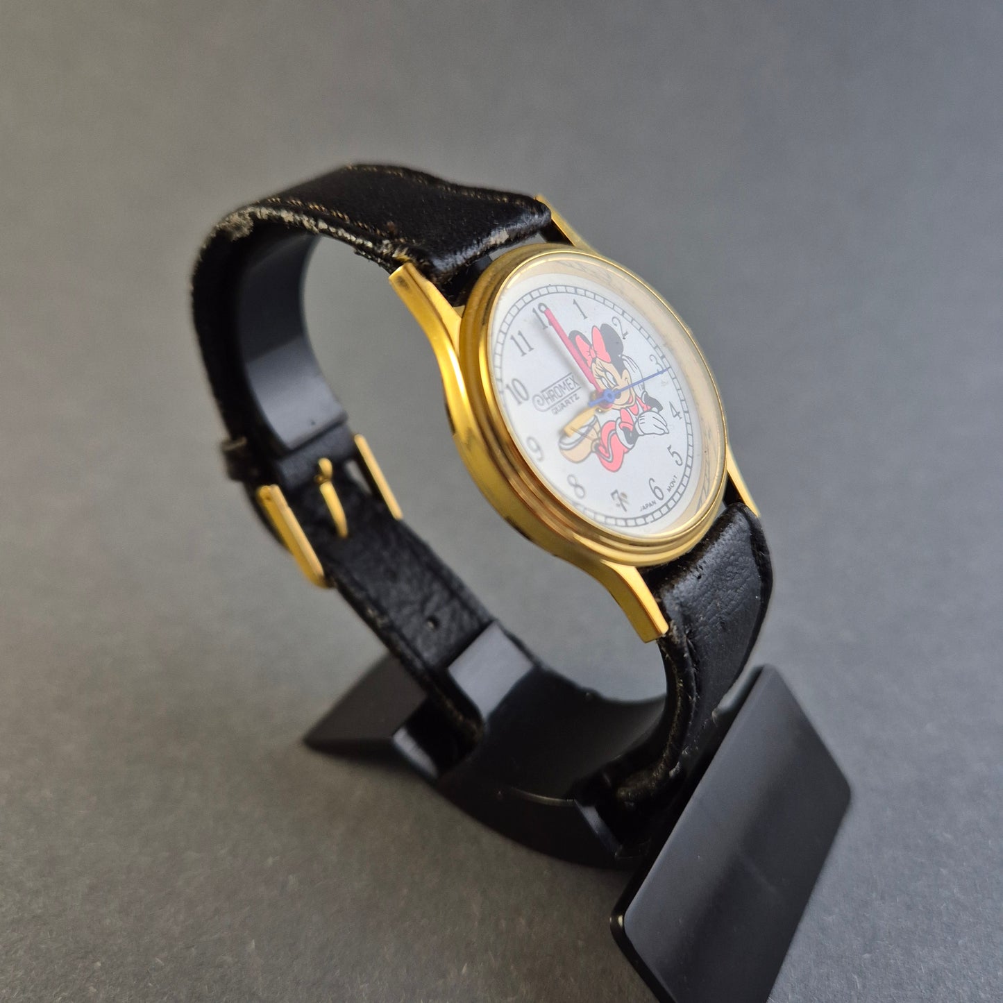 Minnie-Maus-Armbanduhr von Chromex Klassiker für Disney-Fans