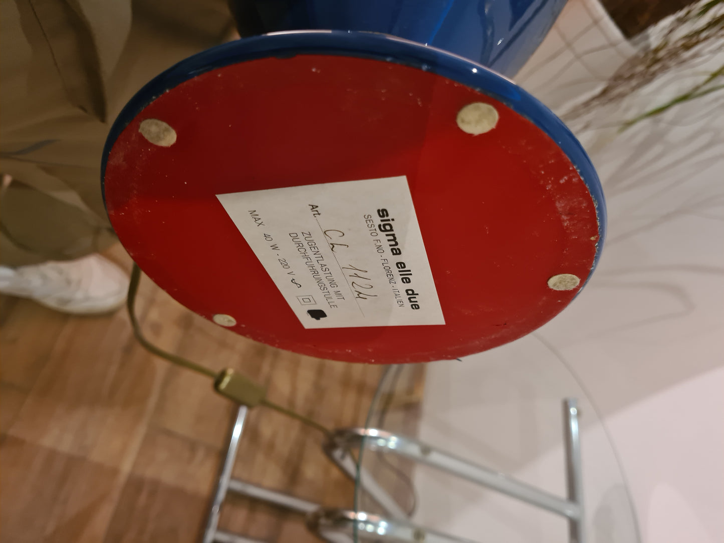 Sigma Tischlampe aus Porzellan – Elegantes Design