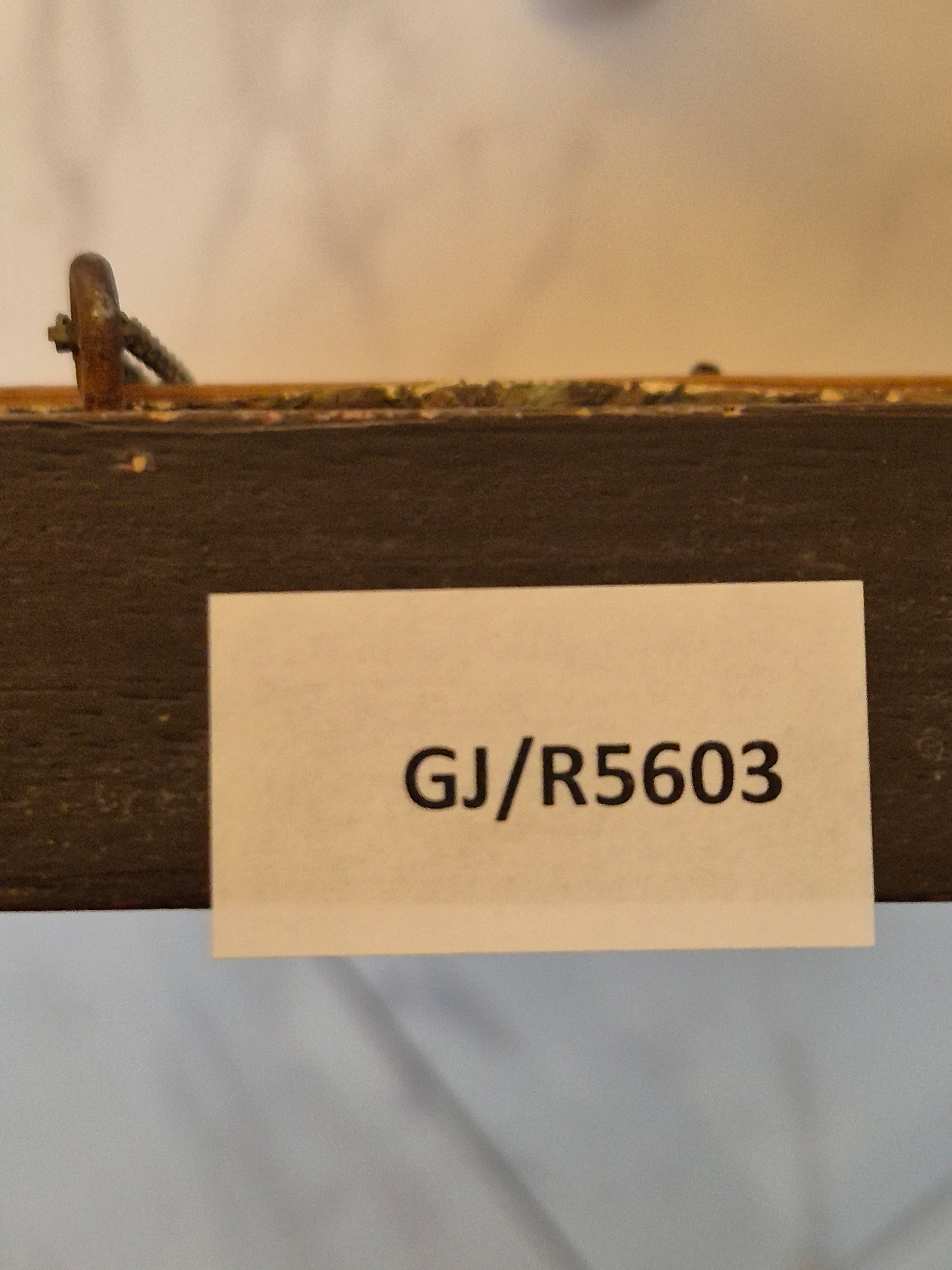 Ölgemälde Landschaft mit See Europäische Schule (XX) Handsigniert