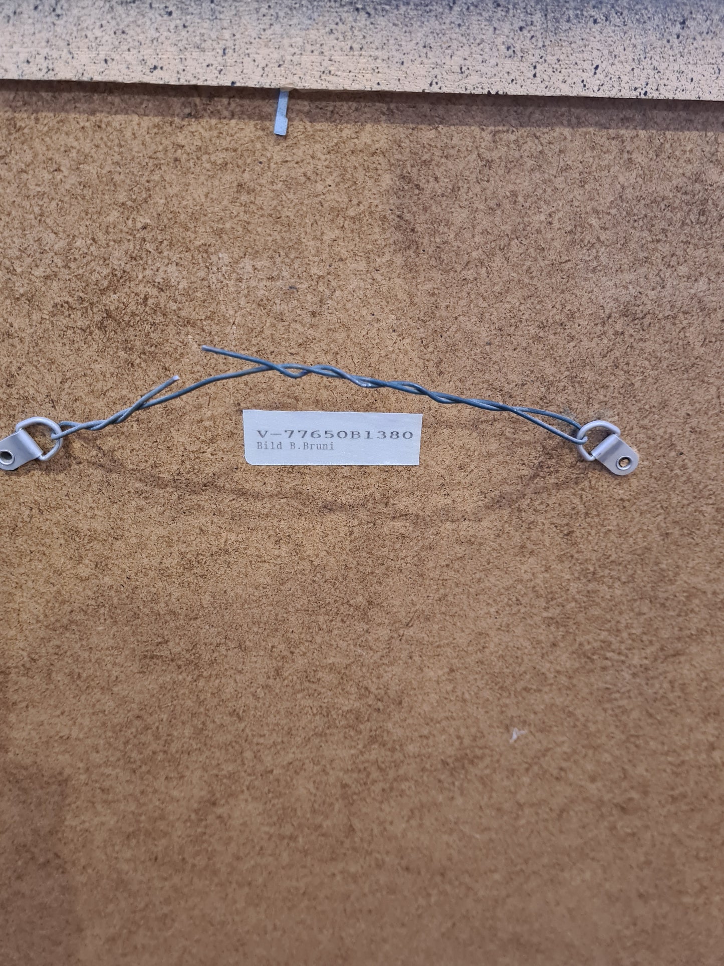 Bruno Bruni Litografie Farbdruck Gemälde Akt Rahmen 98x78cm