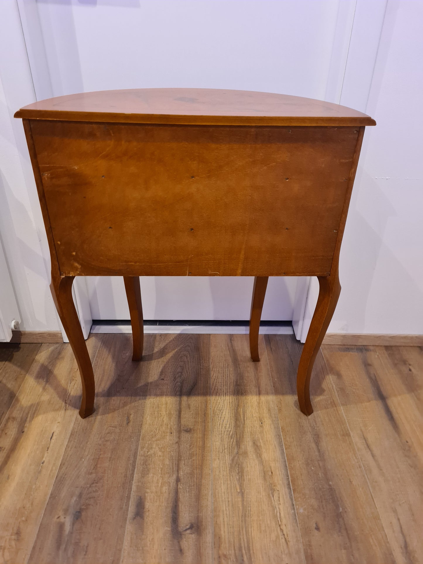 Art déco Kommode Beistelltisch 3 Schubladen Holz 78cm