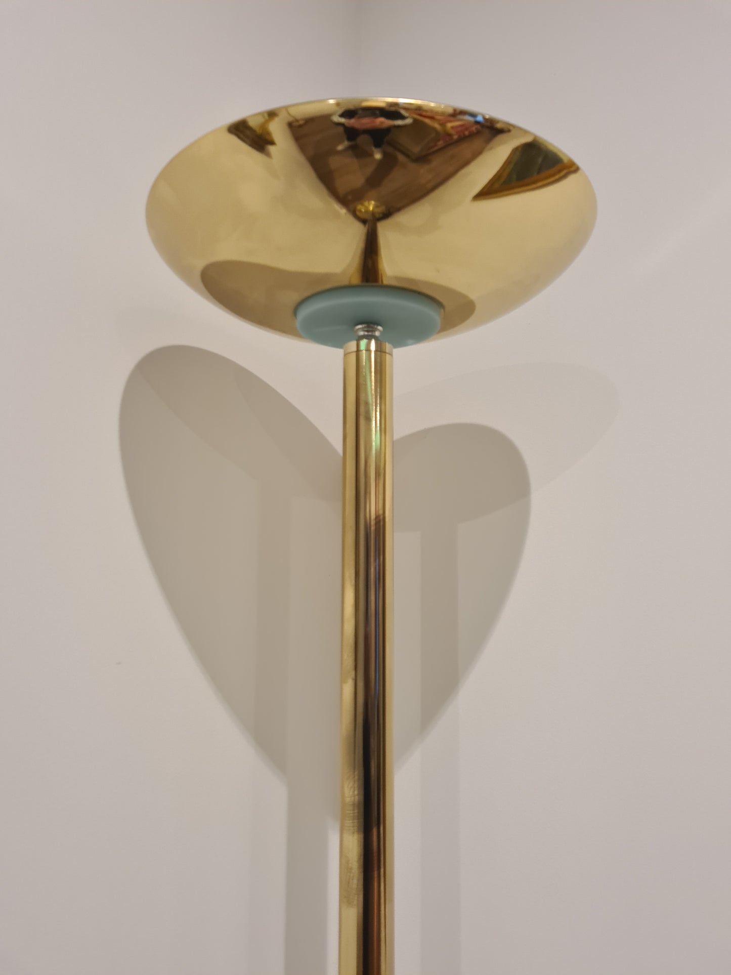 Stillvolle Stehlampe Vergoldet Lampe Dimmbar 180cm