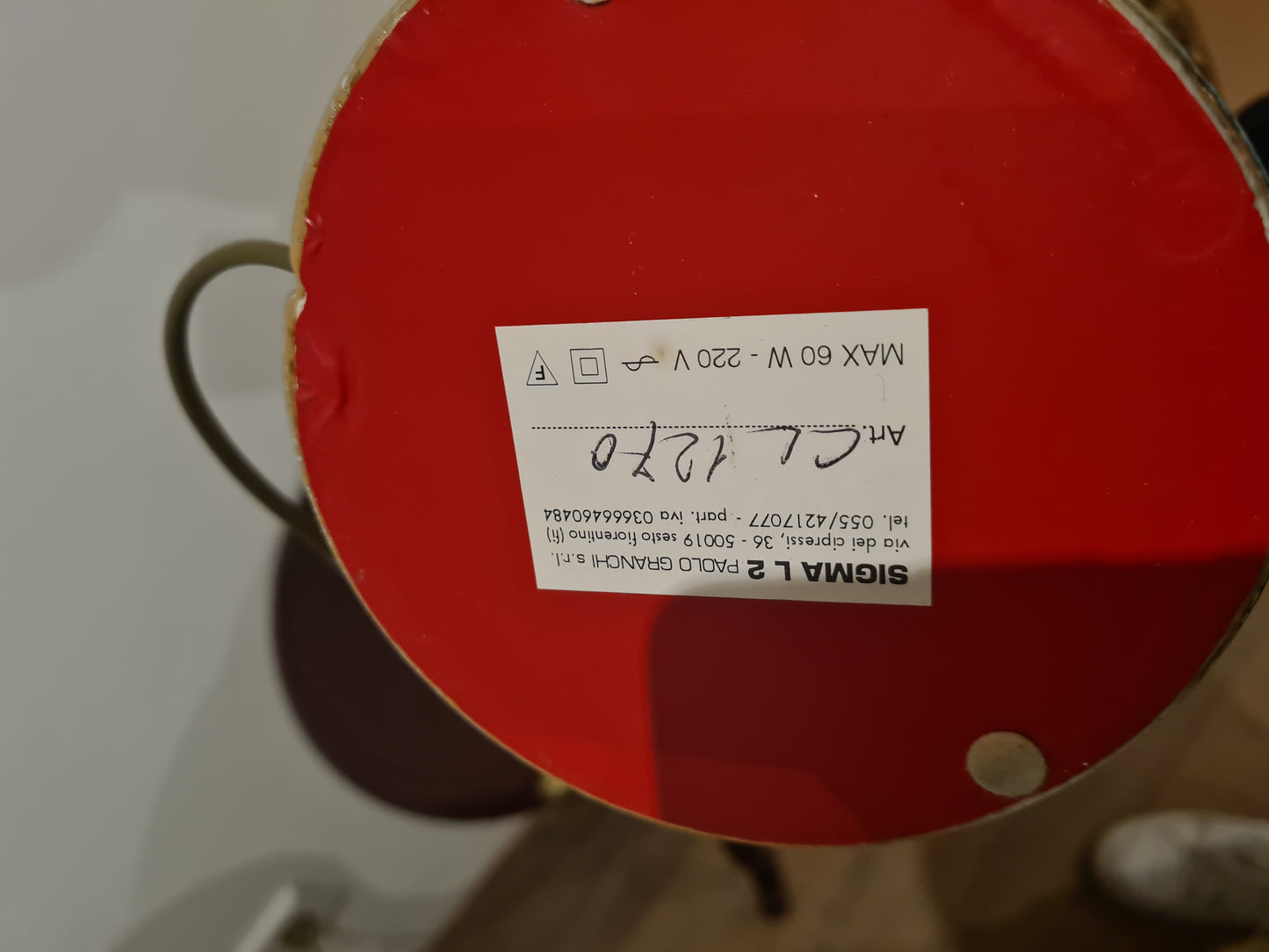 Hollywood Regency Tischlampe vergoldet von Paolo Granchi für Sigma 55cm