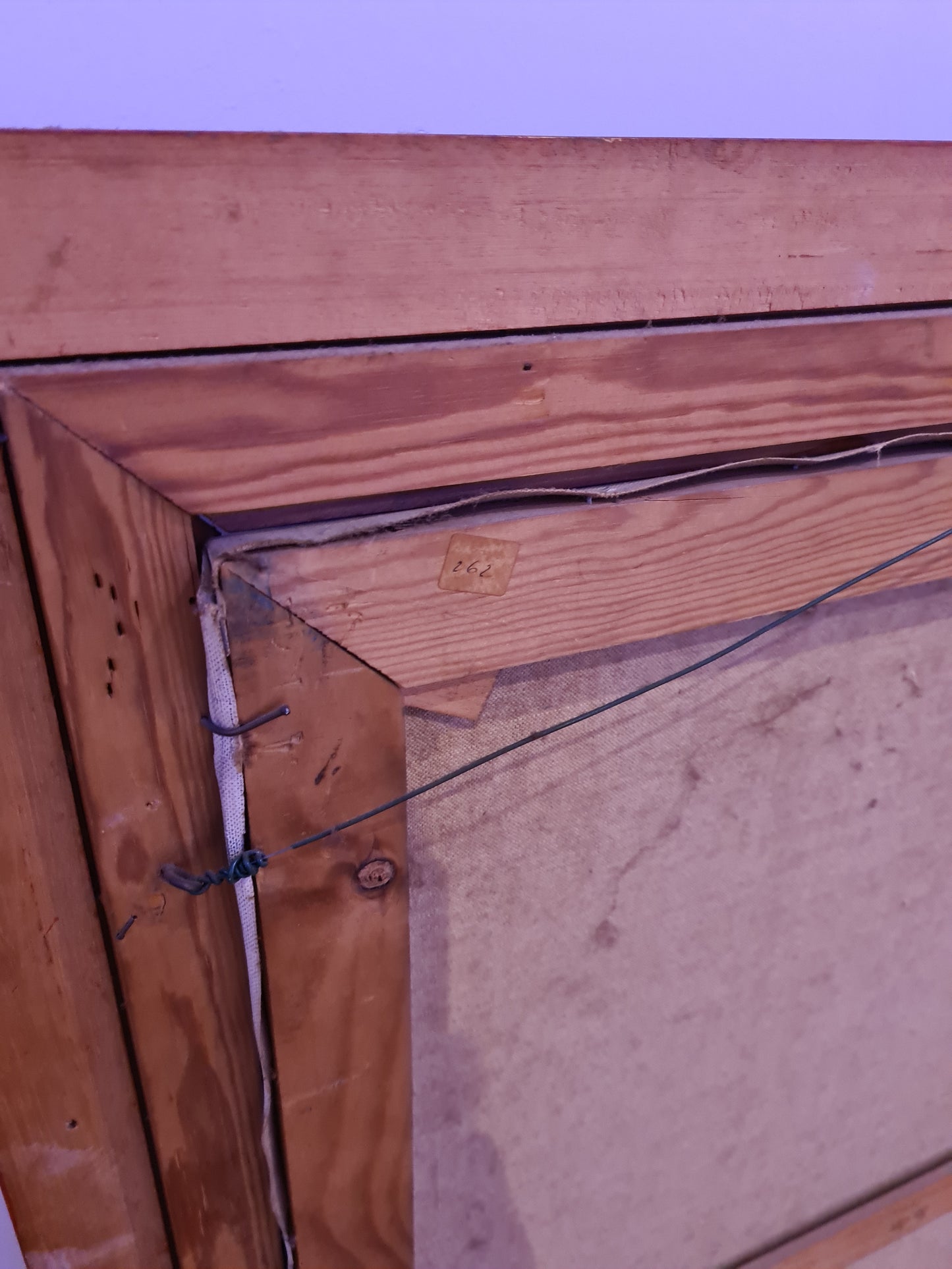 Jan Van Campenhout 1907-1972 Ölgemälde Portait "Musikant" 120x100cm