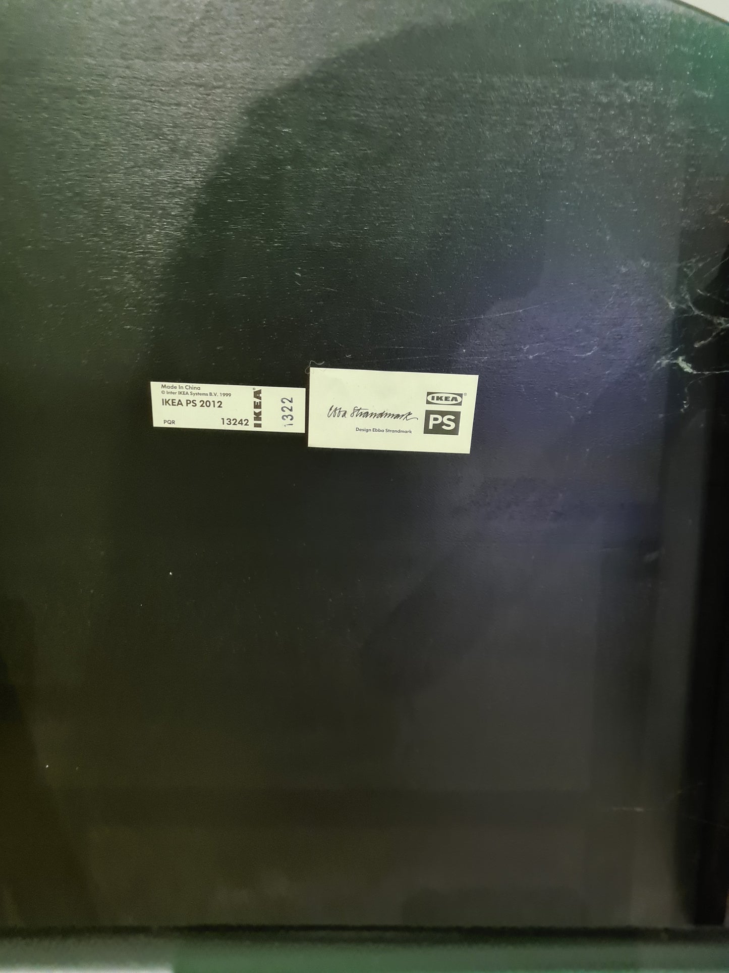 Elba Strandmark Stuhl für IKEA Stuhl mit Armlehnen Holz Schwarz 100cm