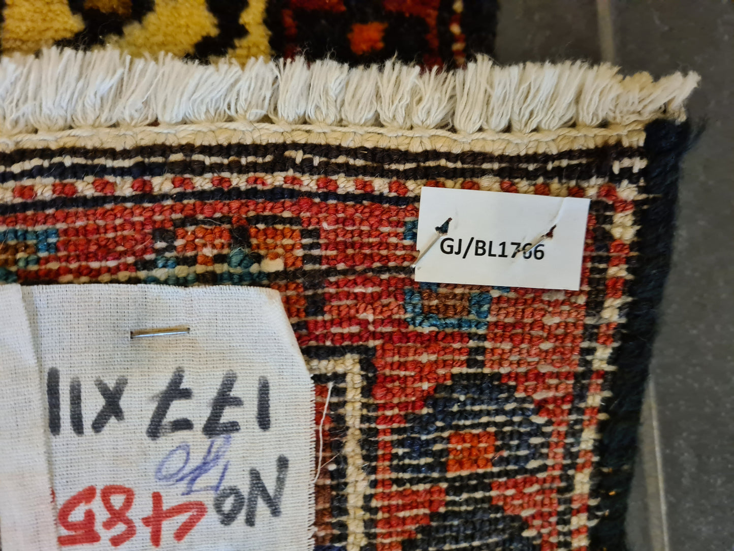 Perserteppich Orientteppich Handgeknüpfter Teppich Sarough Hamedan 175X114cm