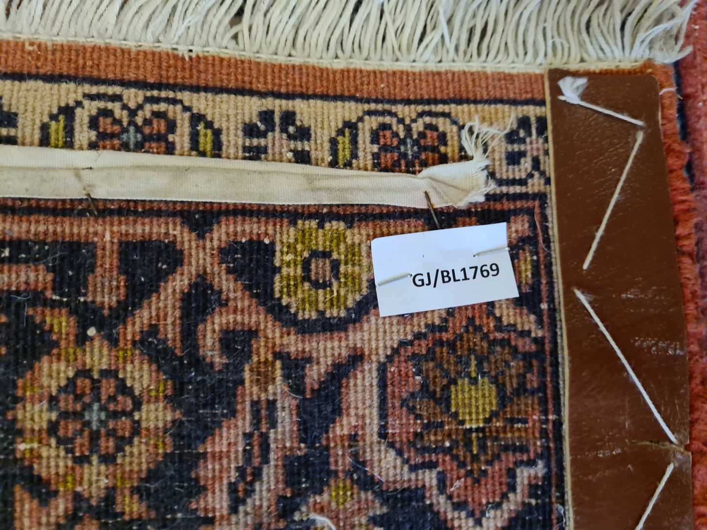 Perserteppich Orientteppich Handgeknüpfter Teppich Bidjar Läufer 295x87cm