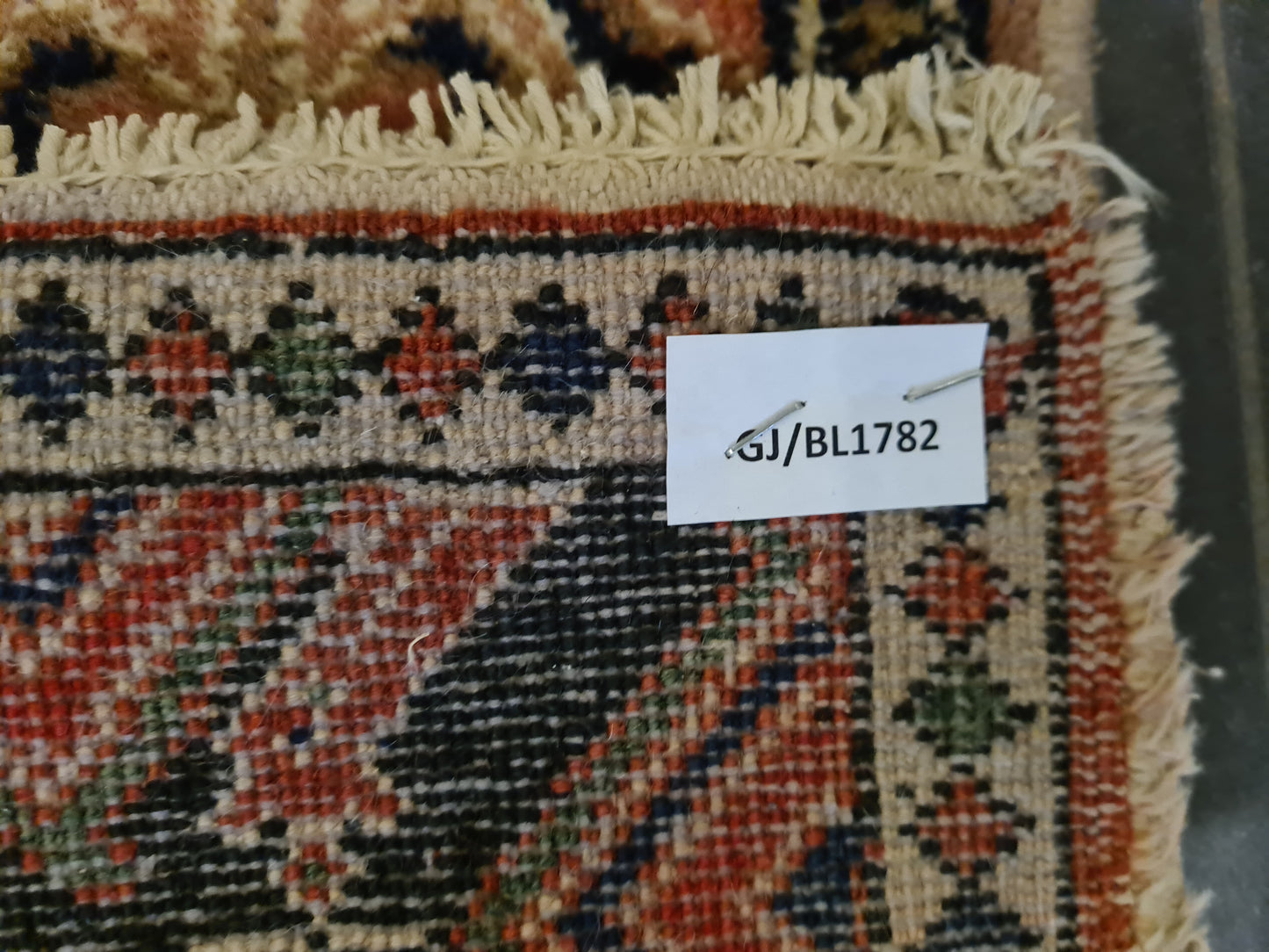 Antiker Feiner Handgeknüpfter Perserteppich Afshari Orientteppich 163x125cm