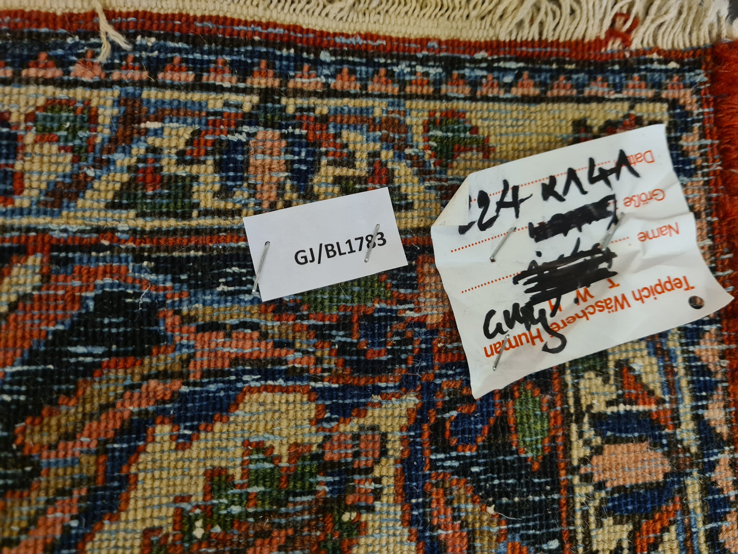 Perserteppich Orientteppich Handgeknüpfter Teppich Sarough Boté 226x144cm