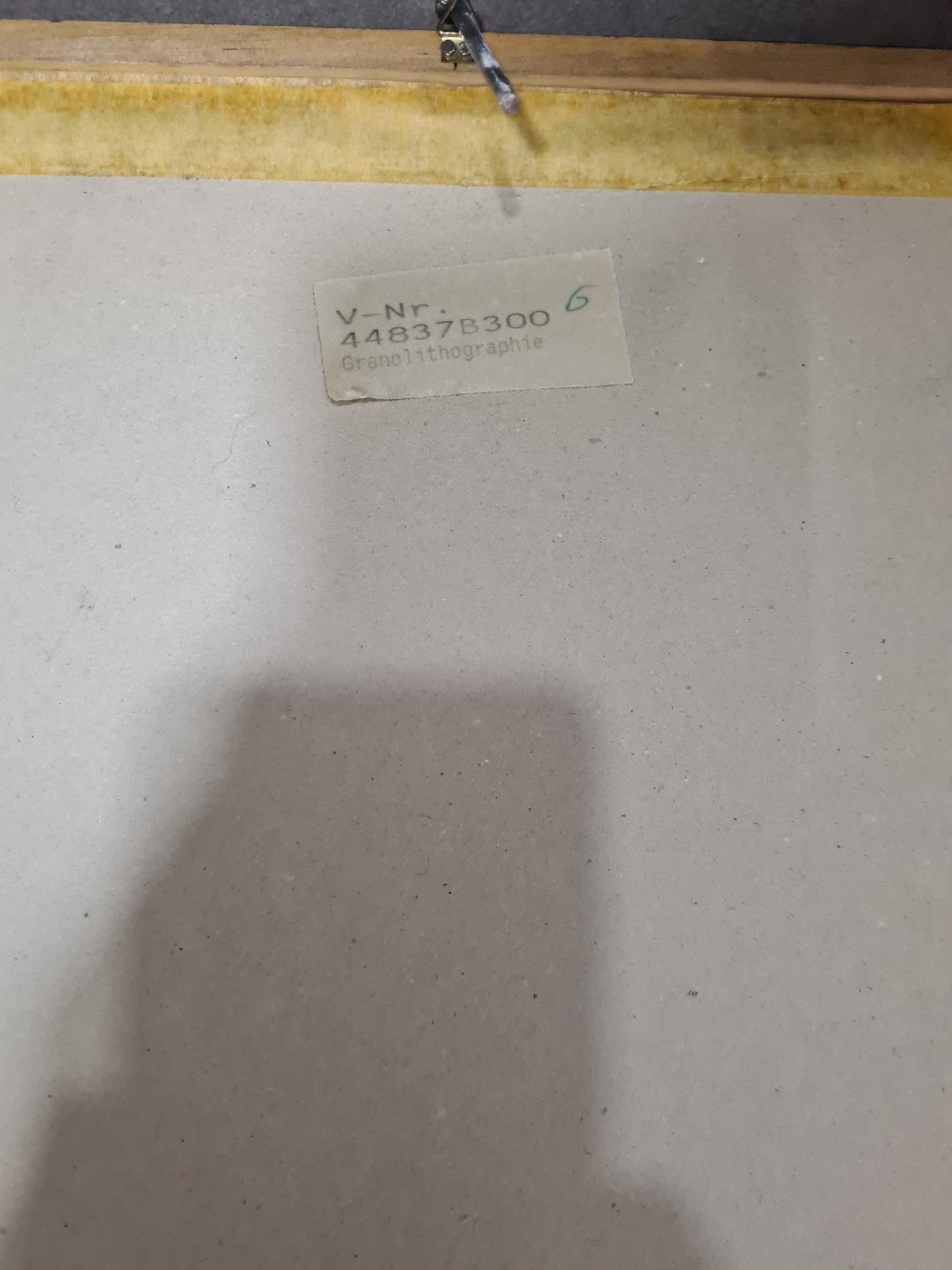 Granolitograohie Malerei 4er Set Kunstdruck 32x32cm