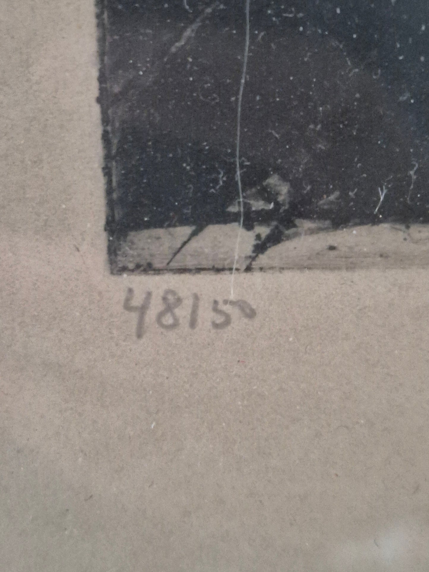 Horst Janssen (1929-1995) Kaltnadelradierung Handsigniert und Nummeriert