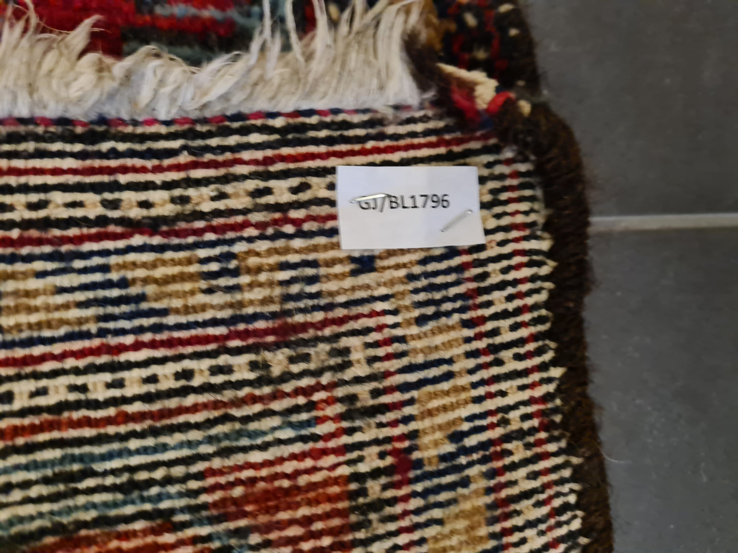 Perserteppich Orientteppich Handgeknüpfter Teppich Antiker Bidjar 231x143cm