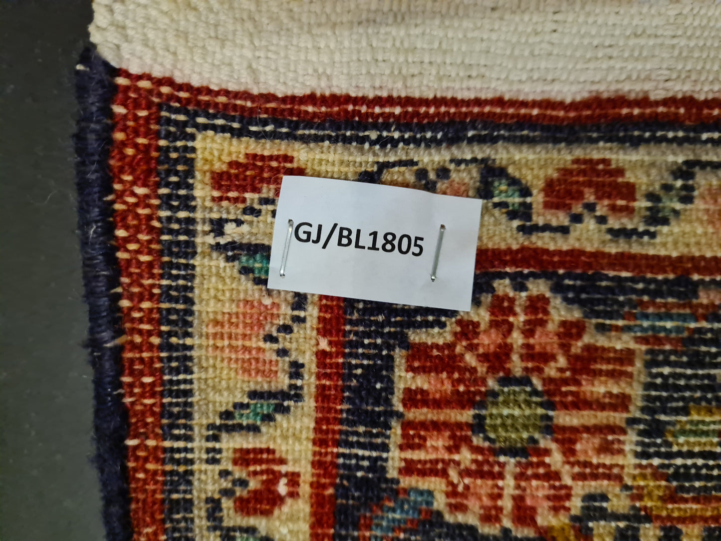 Perserteppich Orientteppich Handgeknüpfter Teppich Sarough Hamedan 128x82cm