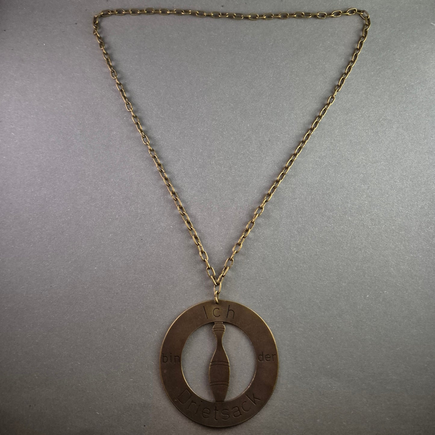 Lustige „Drietsack“ Kette – Einzigartiges Accessoire für Kegelfans