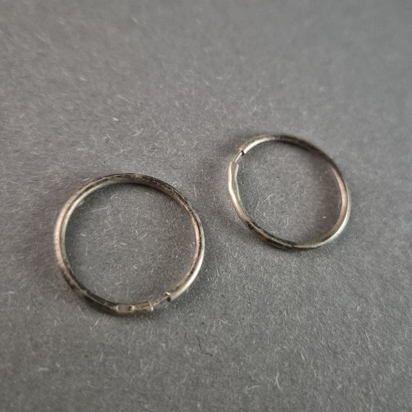 Vintage Silber Creolen – Schlichte Eleganz für jeden Anlass