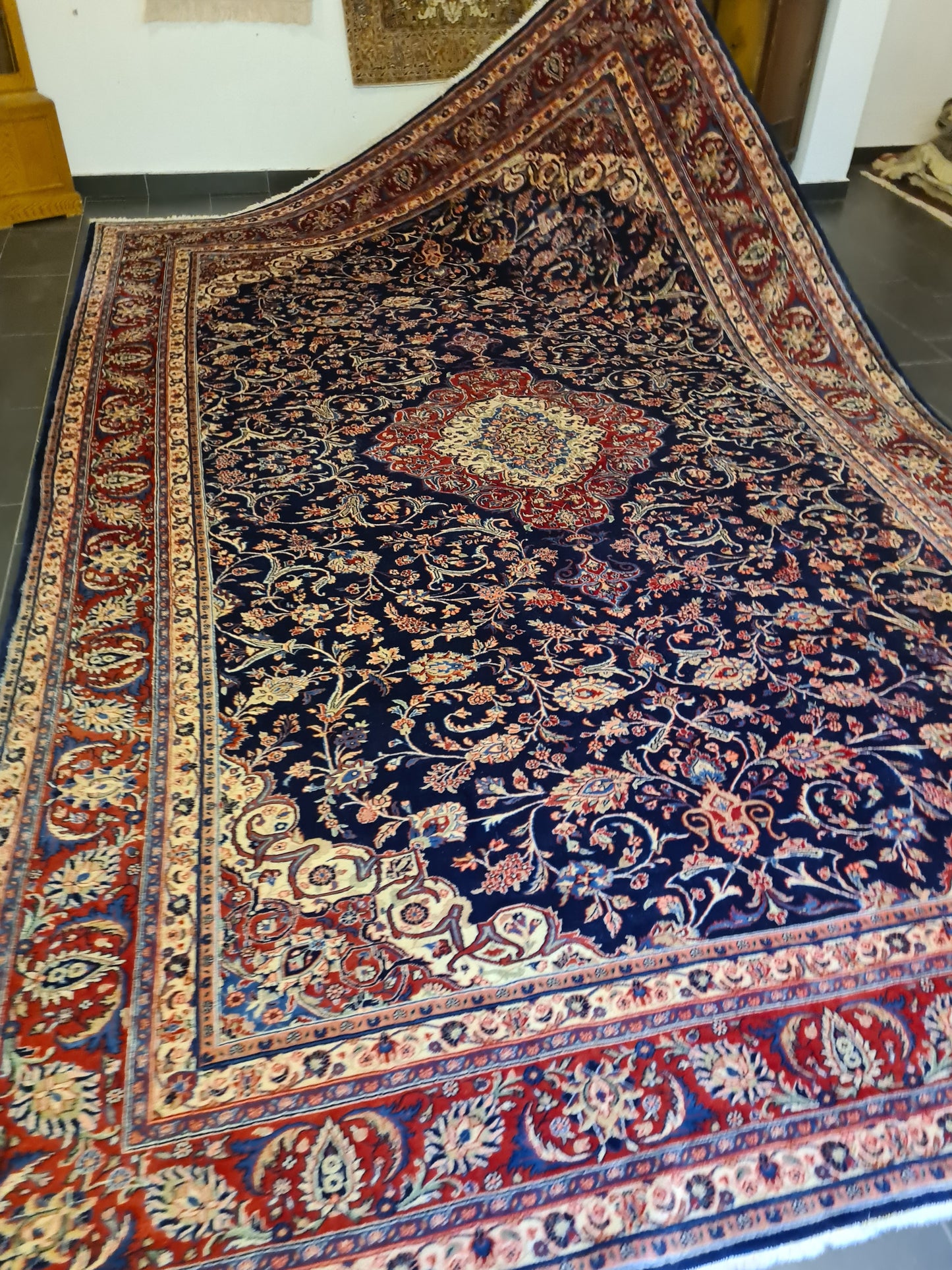 Orientteppich Perserteppich Sarough Handgeknüpfter Teppich 470x300cm