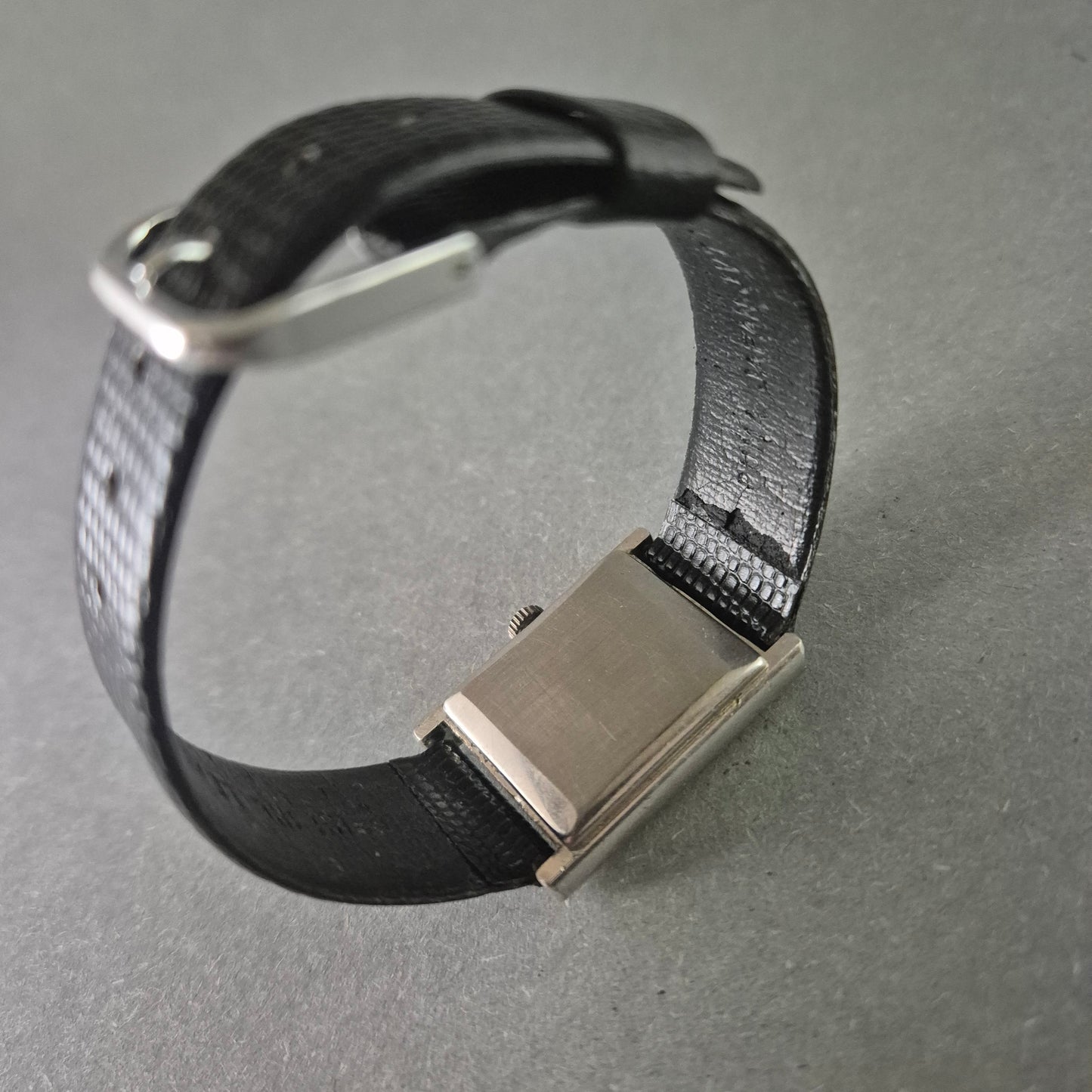 Klassische Blumus Uhr Damenarmbanduhr – Rechteckiges Gehäuse im Vintage-Stil