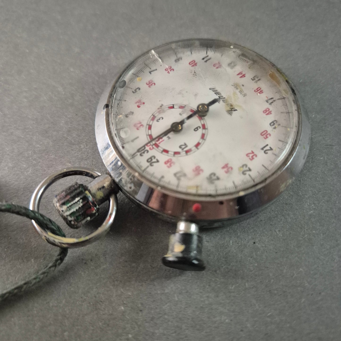 Vintage Hanhart Stoppuhr – Präzision im Retro-Look