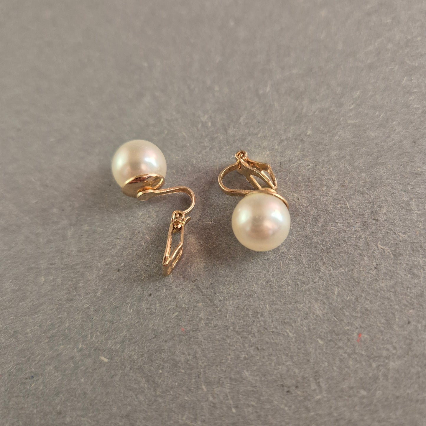 Elegante Vintage-Ohrringe mit Perlen – Klassischer Stil