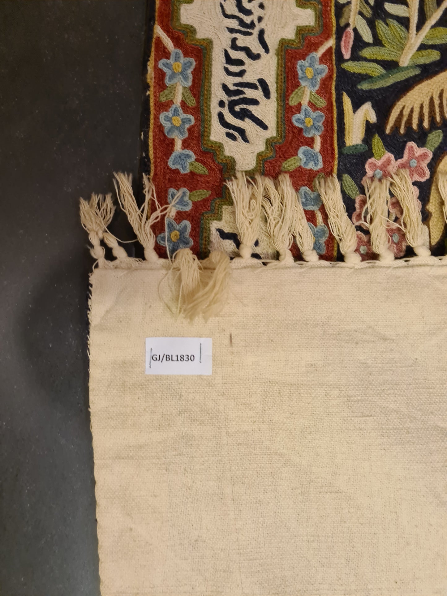 Tapisserie Gobelin Wandteppich Jagdszene Handarbeit 145x86cm