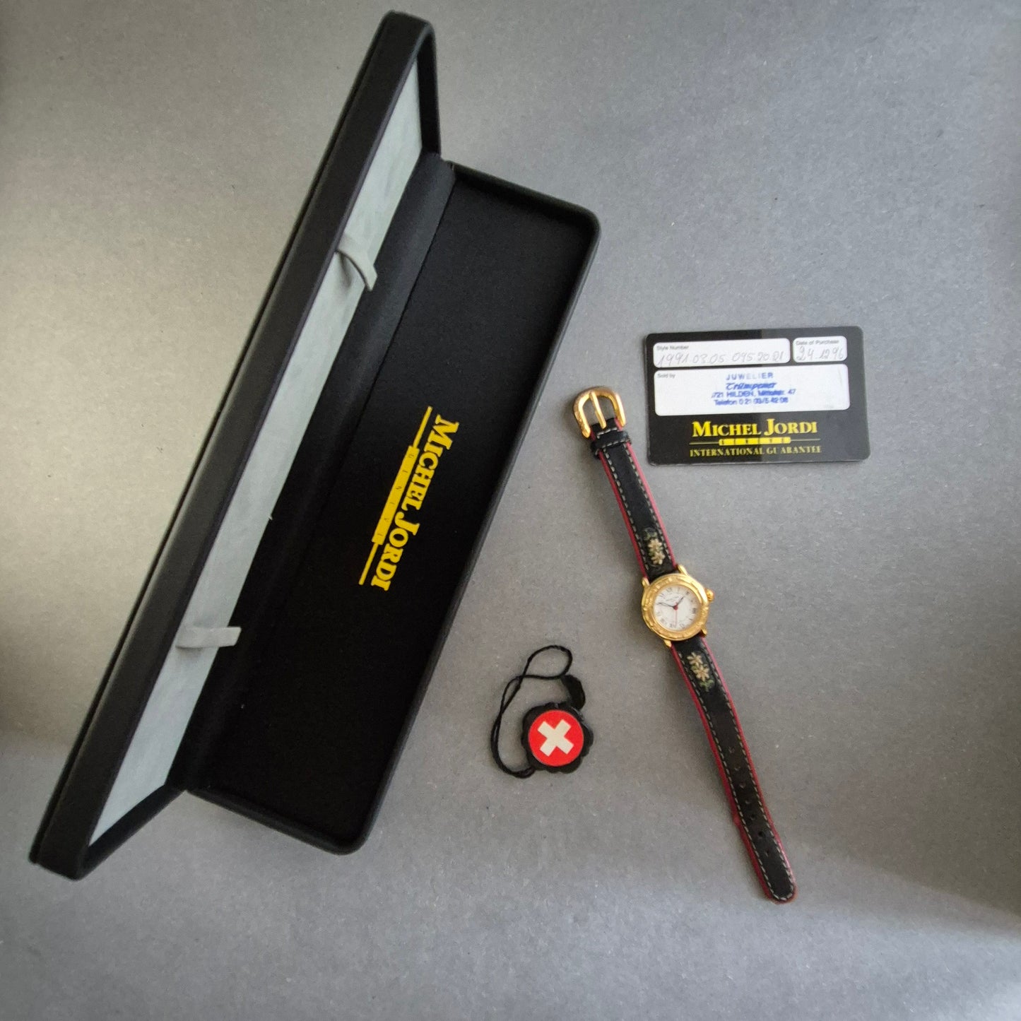 Uhr Armbanduhr Michel Jordi Damenarmbanduhr traditionelles Design