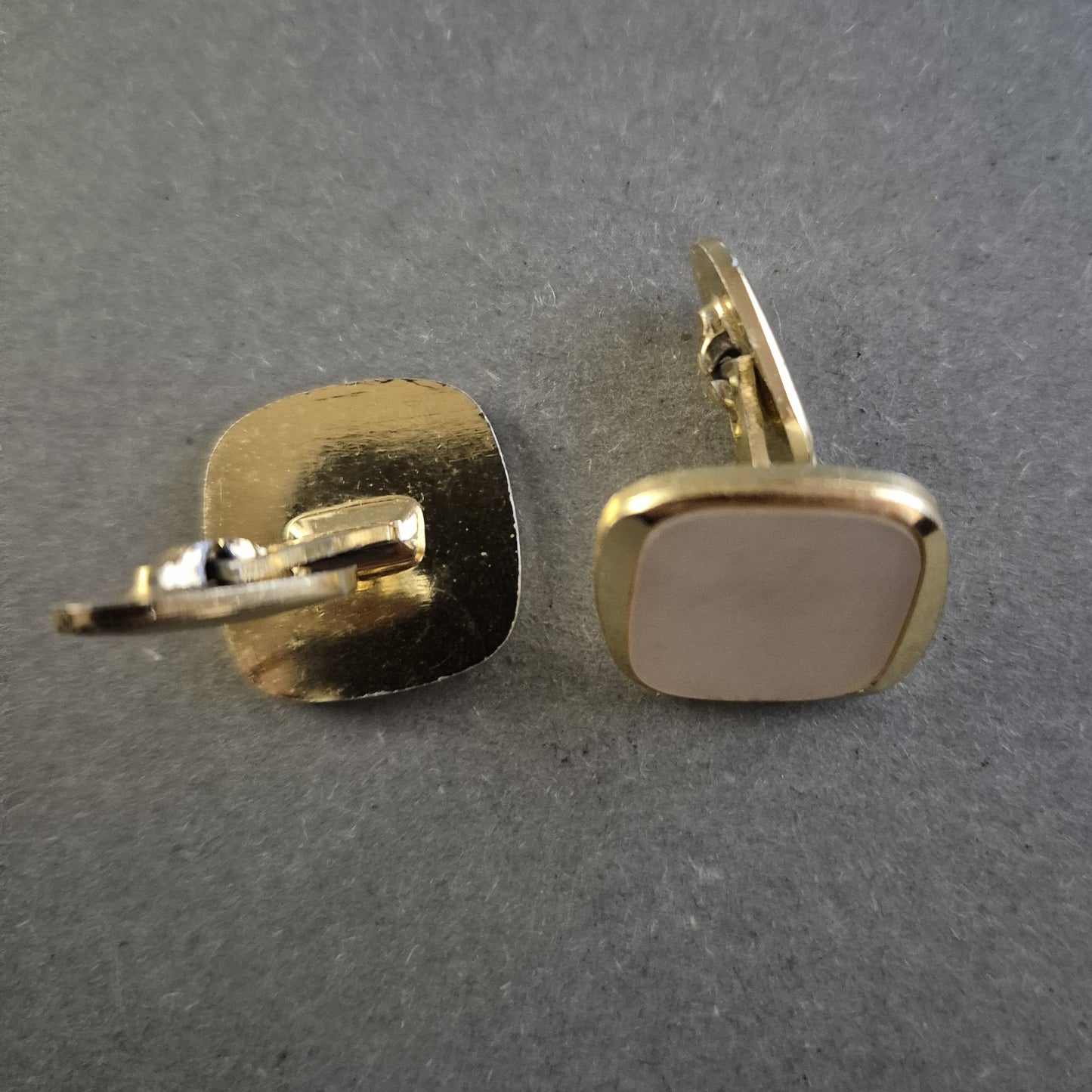 Vintage Manschettenknöpfe in Goldoptik