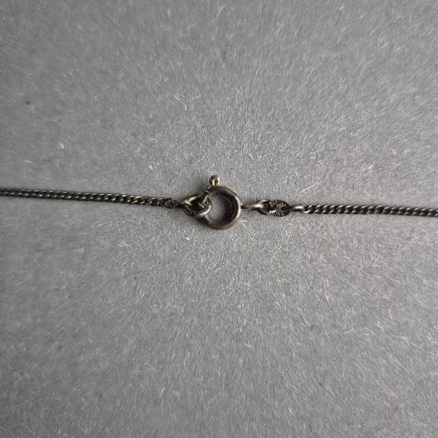 Natürliche Drusenachat-Kette – Unikat mit Rohstein-Charakter