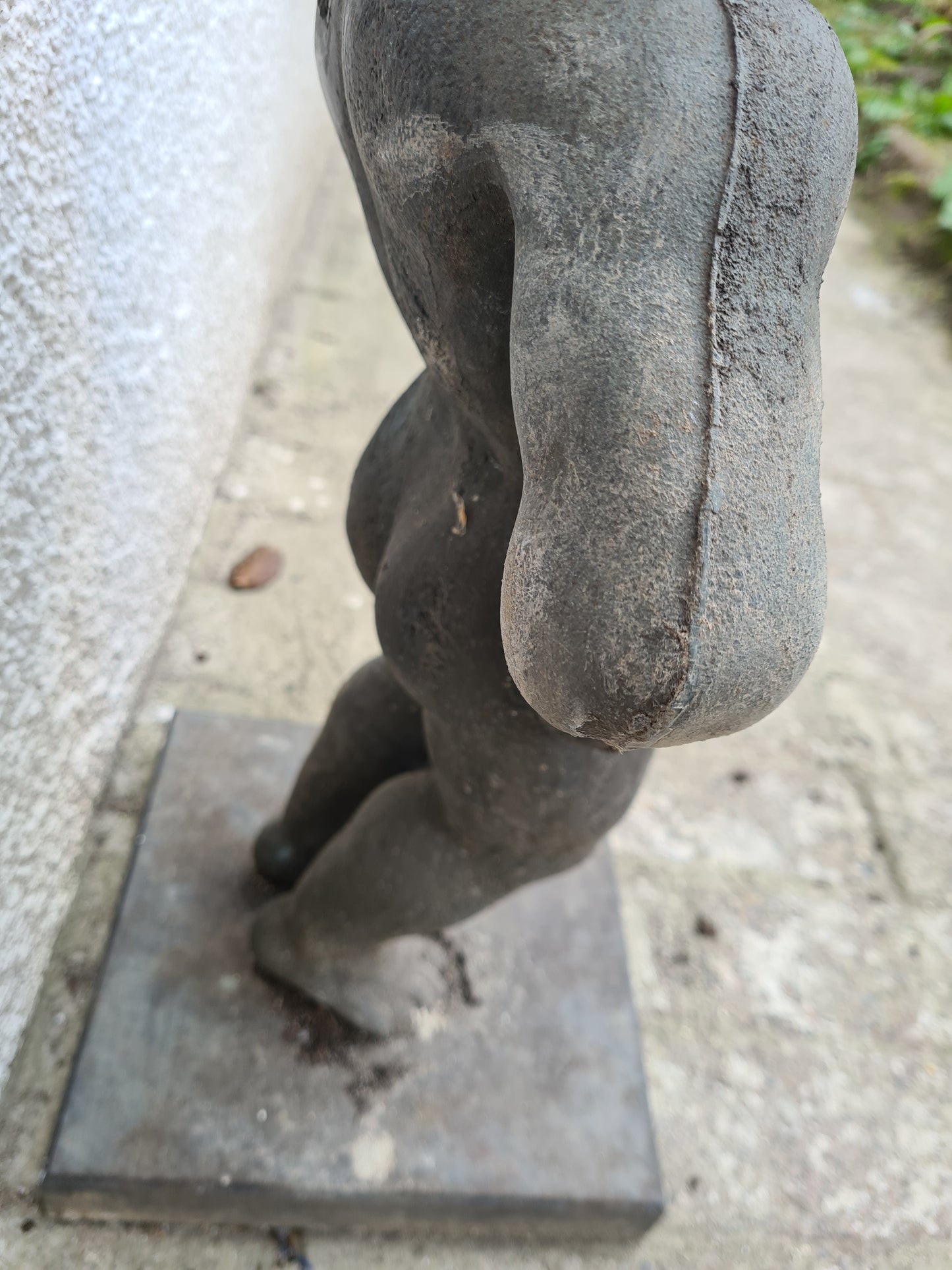 Manneken Pis Figur Massiv Putte Statue 60cm Gartenfigur