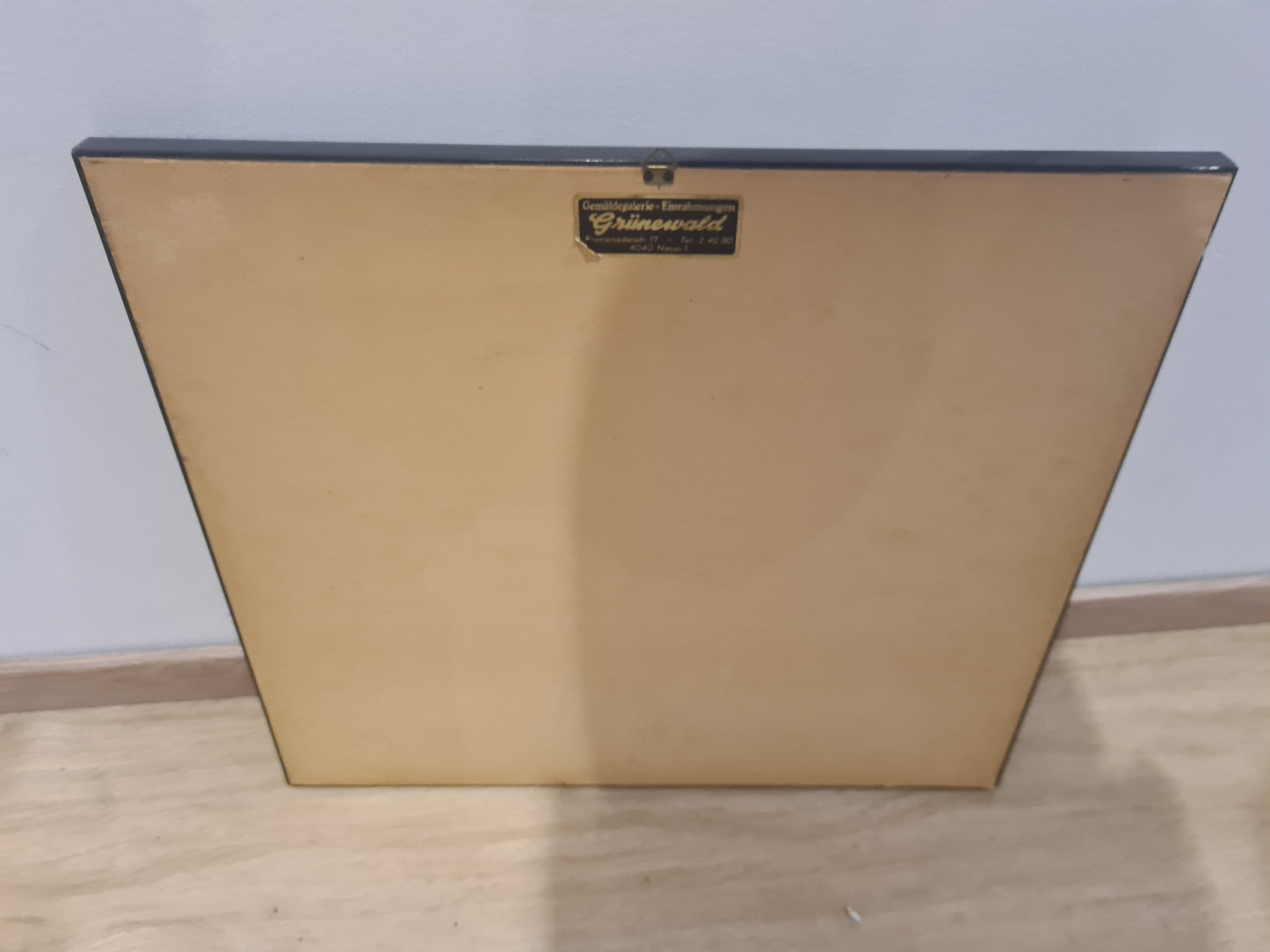 George Laporte Signiert Landschaft Öl Malerei 36x32cm