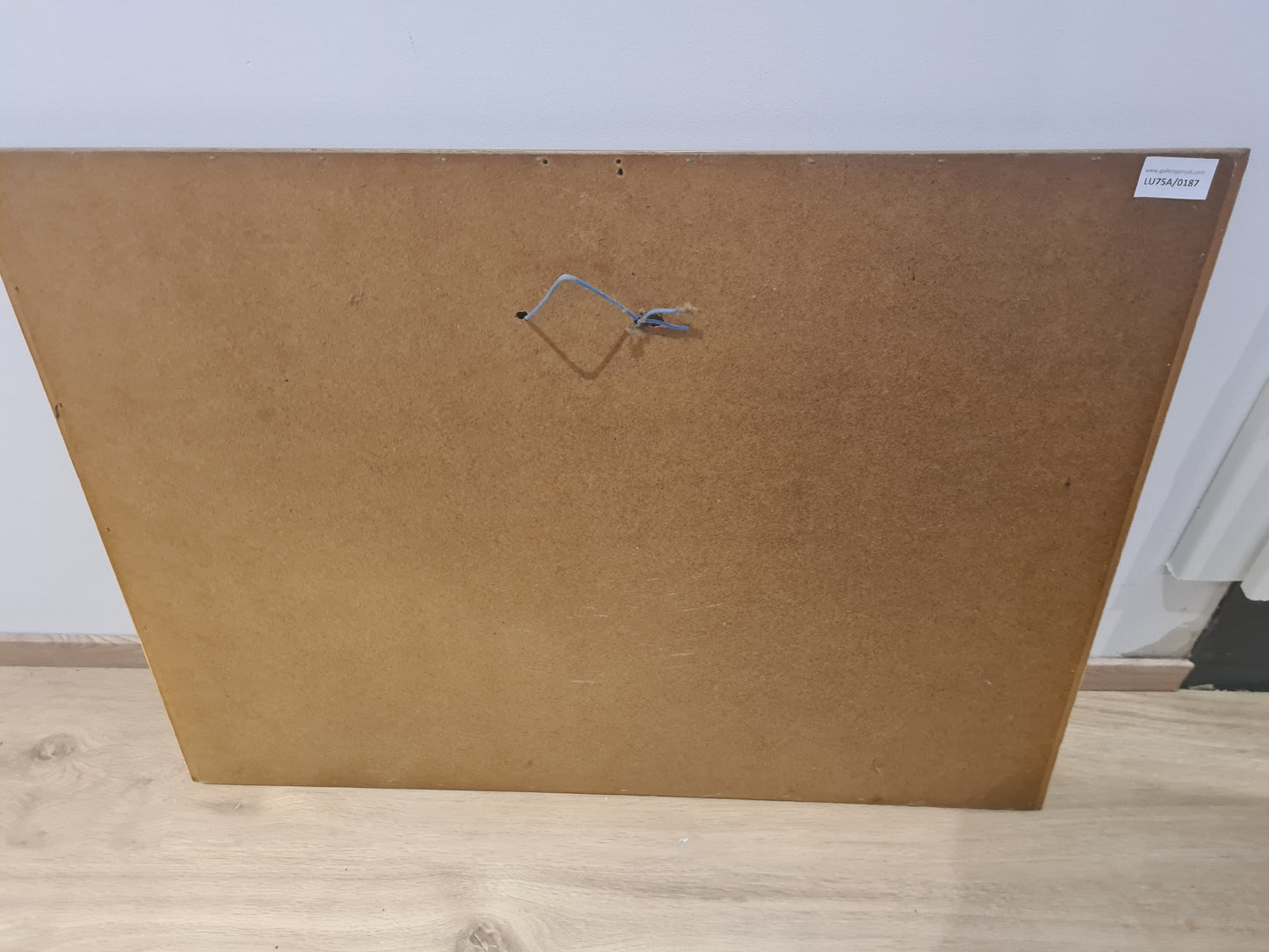 Gemälde Zeichnung „Landschaft mit Weg und Bäumen“ – signiert 70x50cm