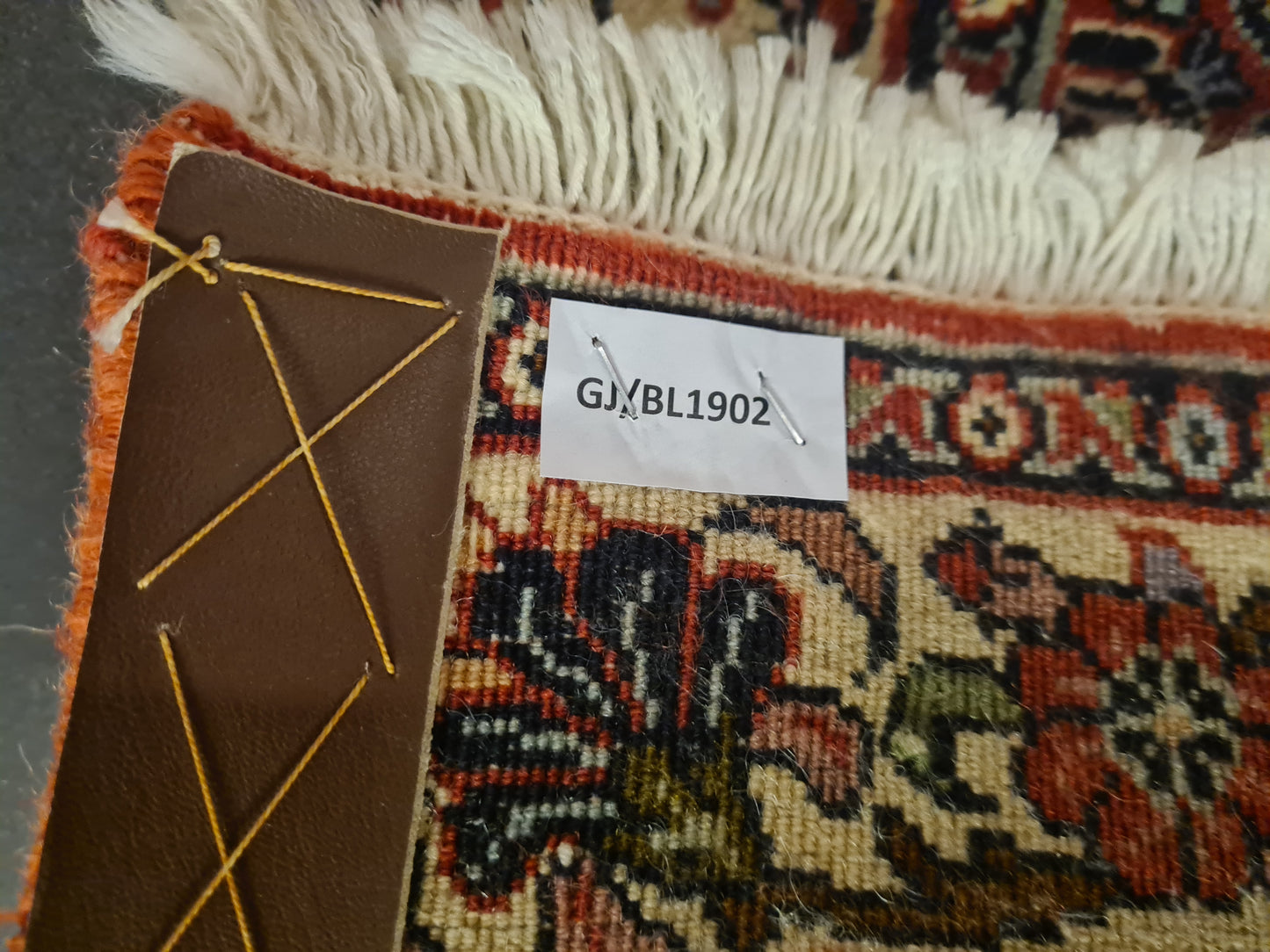 Perserteppich Orientteppich Handgeknüpfter Teppich Bidjar fein 116x71cm