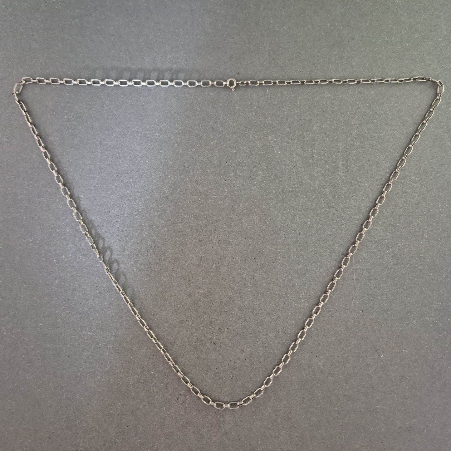 Zartes Collier mit Feinkettengliedern – Silber 835