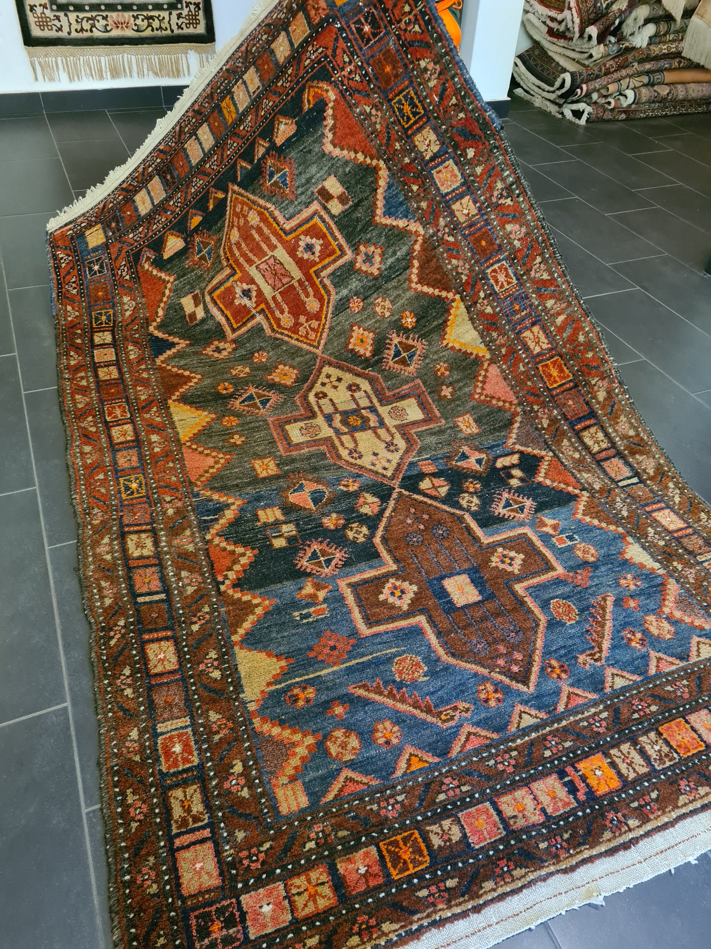 Perserteppich Orientteppich Handgeknüpfter Teppich Malaya 240x145cm