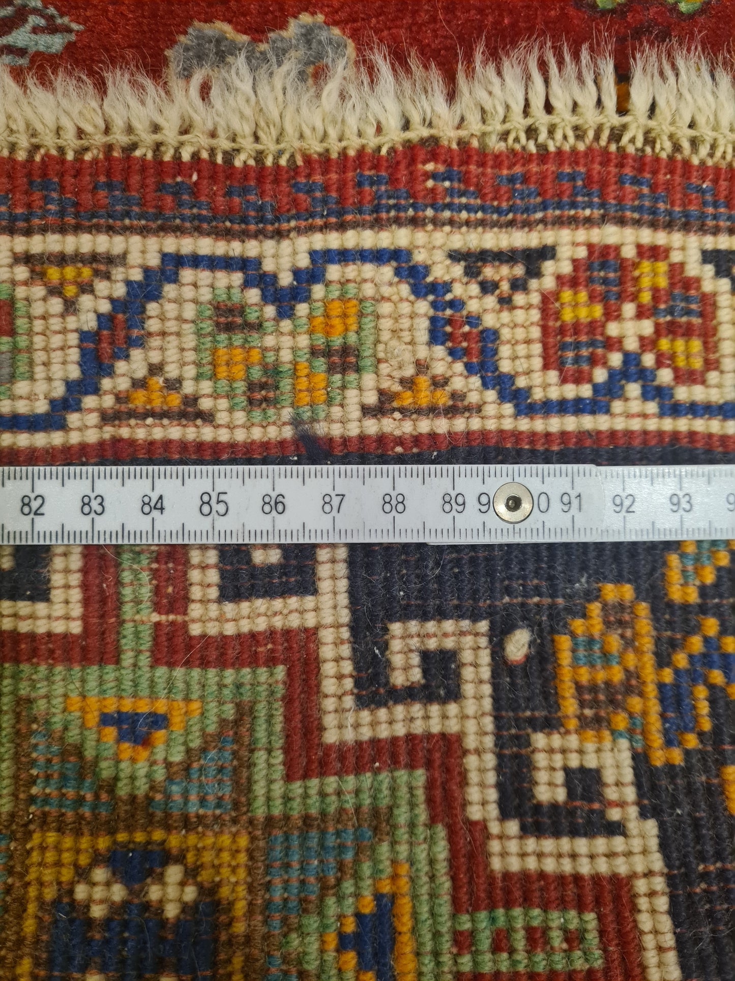 Perserteppich Orientteppich Antiker Handgeknüpfter Shiraz 175x90cm