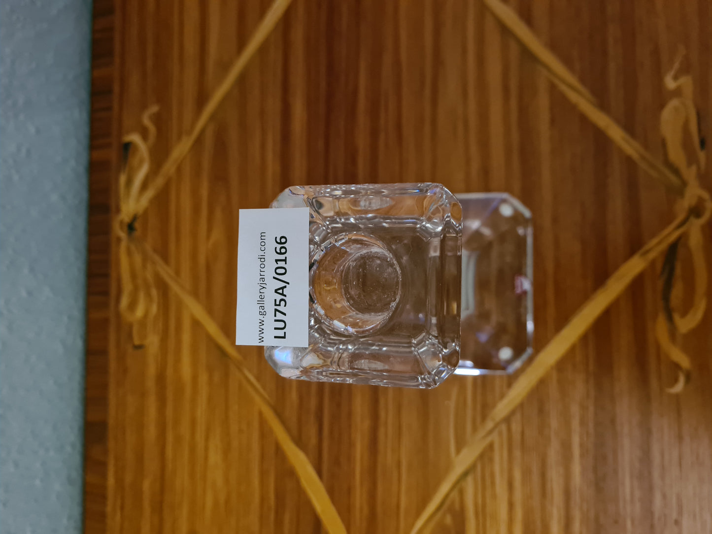 ORREFORS SWEDEN KRISTALLGLAS KERZENHALTER Signiert 20cm