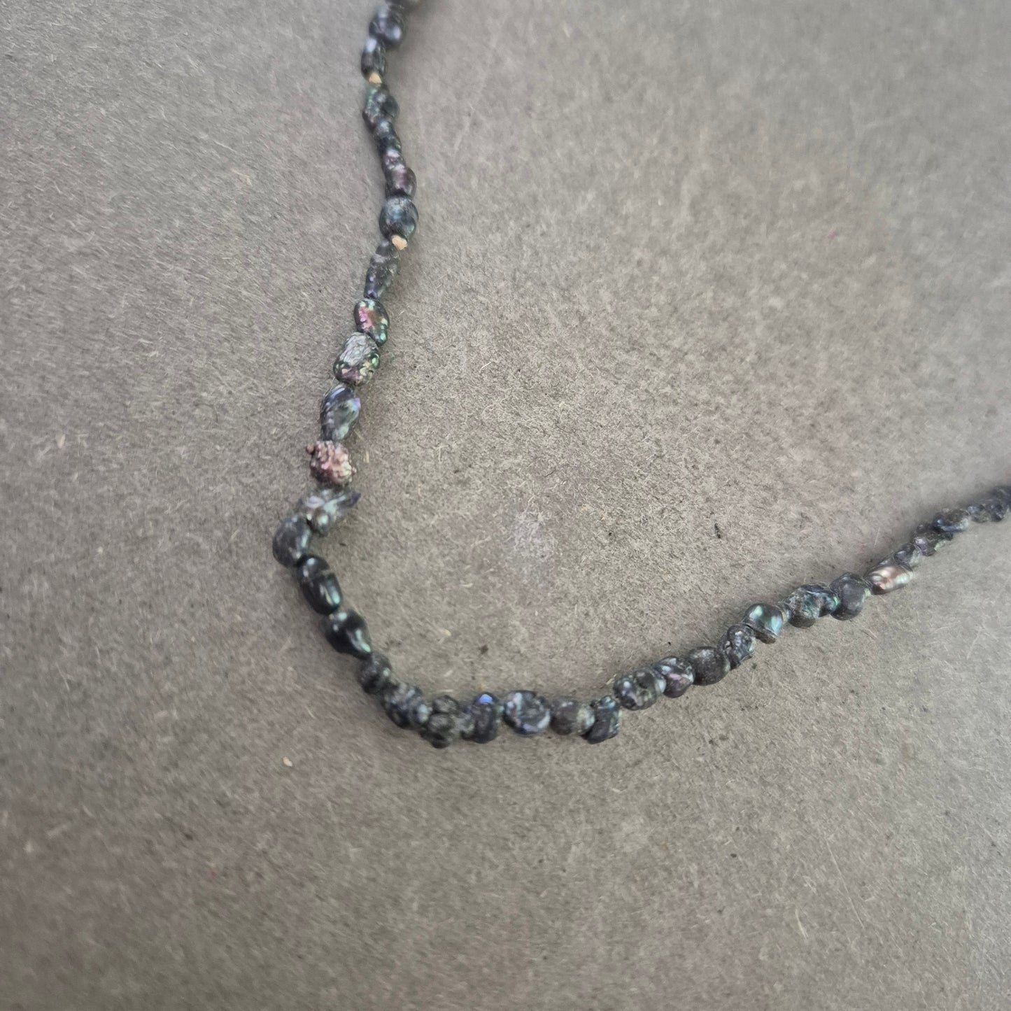 Schwarze Hämatit Halskette – Dezente Eleganz mit natürlichem Glanz