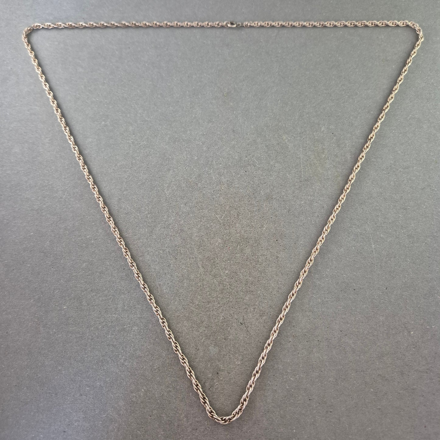 Vintage Kette im Seil Design – Schlichte Eleganz