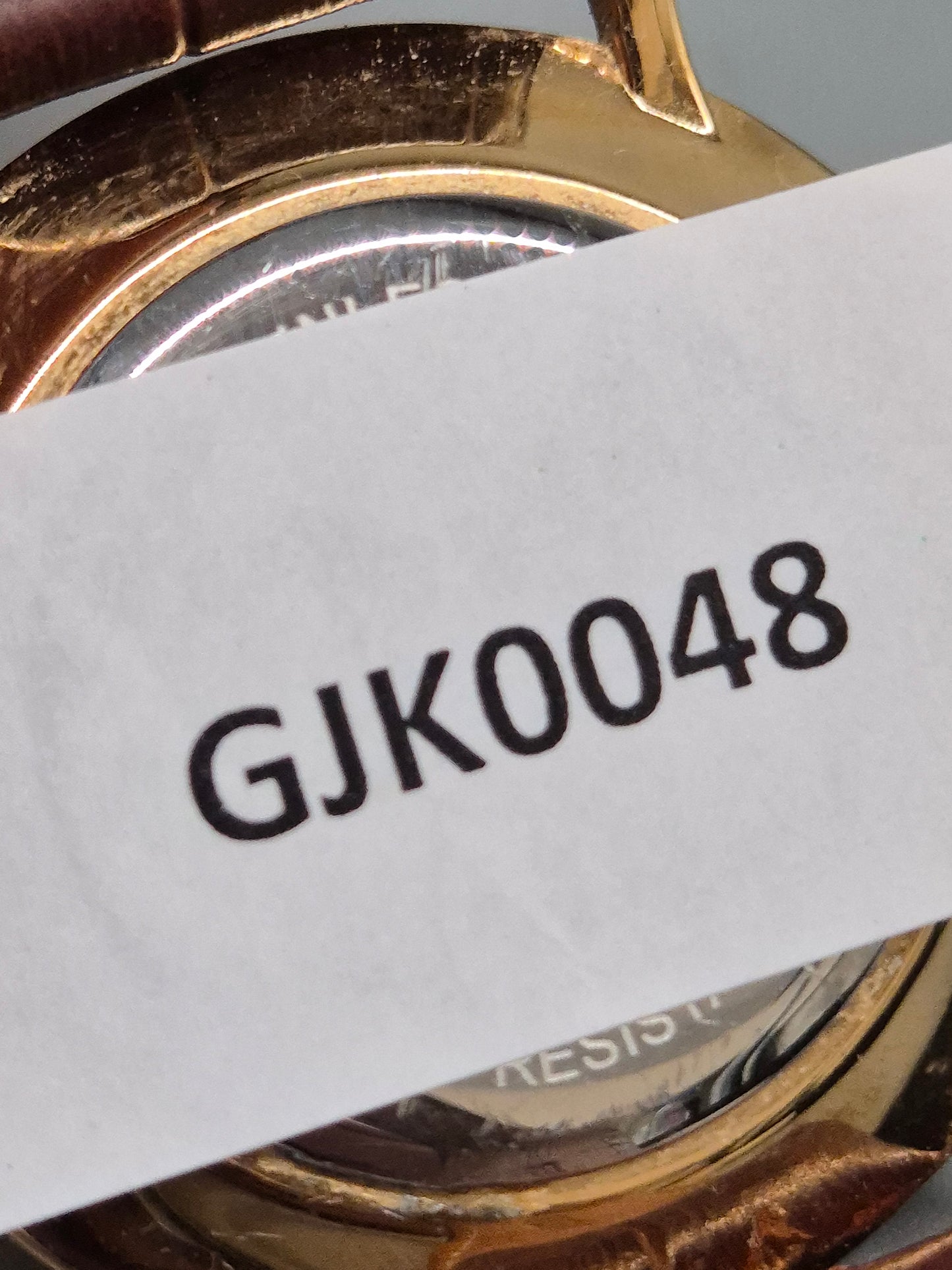 Meister Anker Herren Uhr – 24 K Gold Leaf, Lederarmband, limitierte Edition