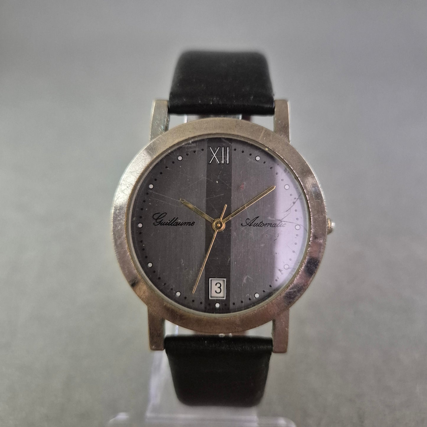 Guillaume Herren Uhr Automatik – Klassischer Stil mit Datumsanzeige